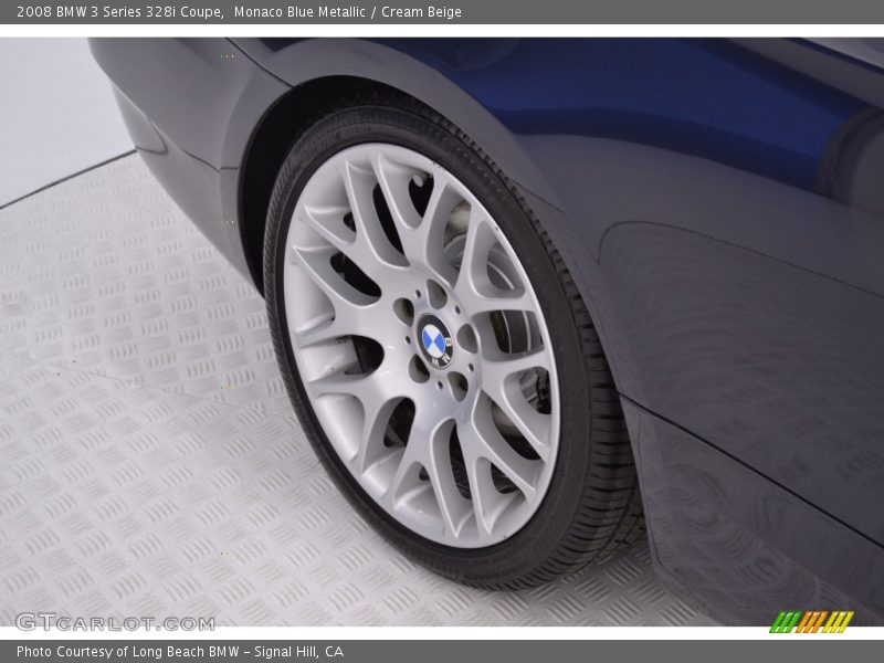 Monaco Blue Metallic / Cream Beige 2008 BMW 3 Series 328i Coupe