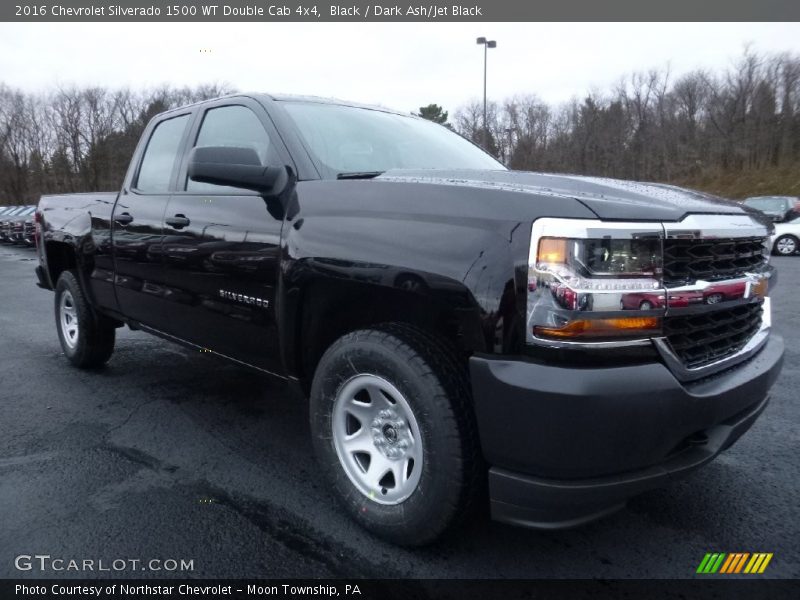 Front 3/4 View of 2016 Silverado 1500 WT Double Cab 4x4