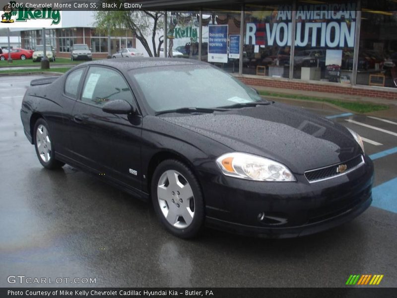 Black / Ebony 2006 Chevrolet Monte Carlo SS