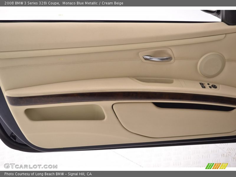 Monaco Blue Metallic / Cream Beige 2008 BMW 3 Series 328i Coupe