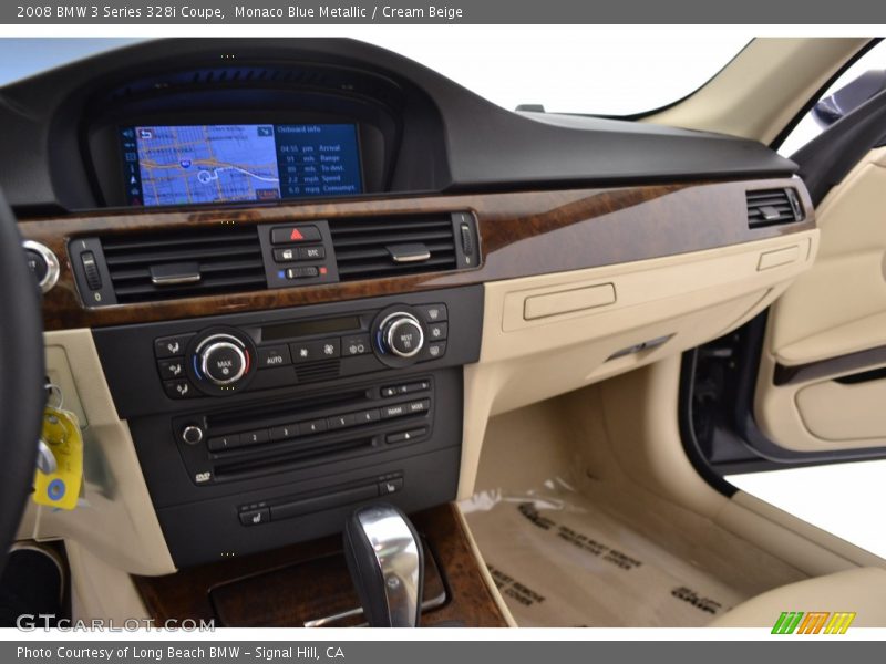 Monaco Blue Metallic / Cream Beige 2008 BMW 3 Series 328i Coupe