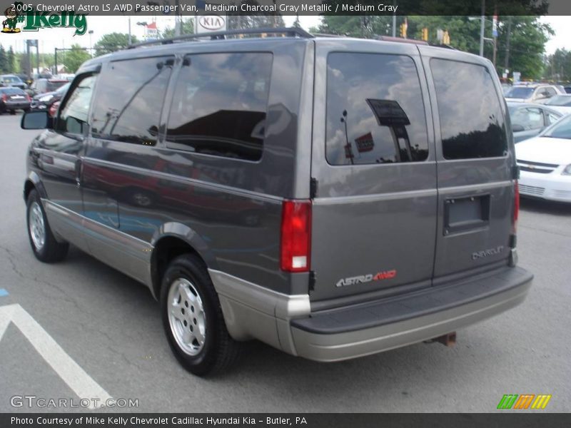 Medium Charcoal Gray Metallic / Medium Gray 2005 Chevrolet Astro LS AWD Passenger Van