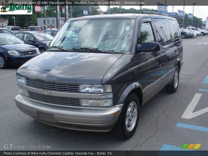 Medium Charcoal Gray Metallic / Medium Gray 2005 Chevrolet Astro LS AWD Passenger Van