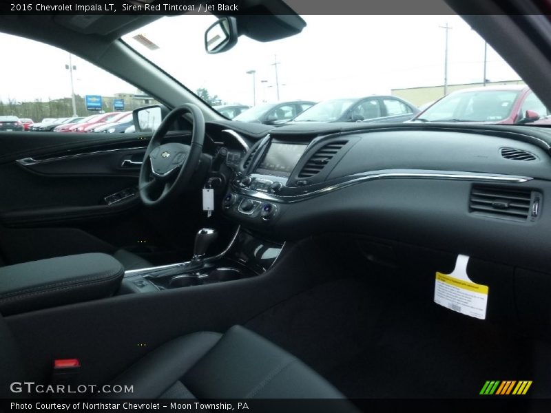 Siren Red Tintcoat / Jet Black 2016 Chevrolet Impala LT