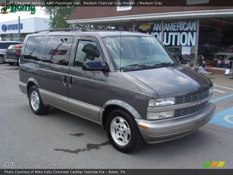 Medium Charcoal Gray Metallic / Medium Gray 2005 Chevrolet Astro LS AWD Passenger Van