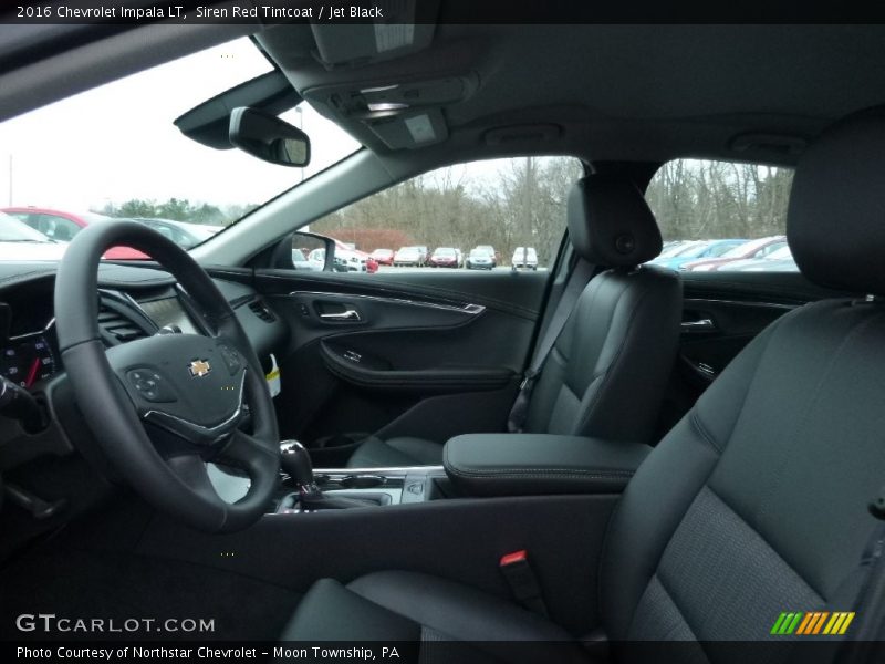 Siren Red Tintcoat / Jet Black 2016 Chevrolet Impala LT