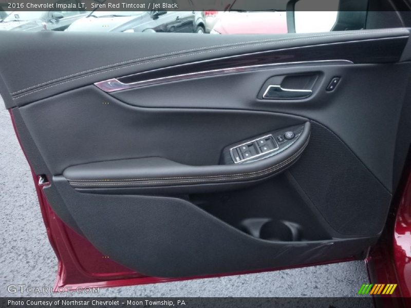 Siren Red Tintcoat / Jet Black 2016 Chevrolet Impala LT