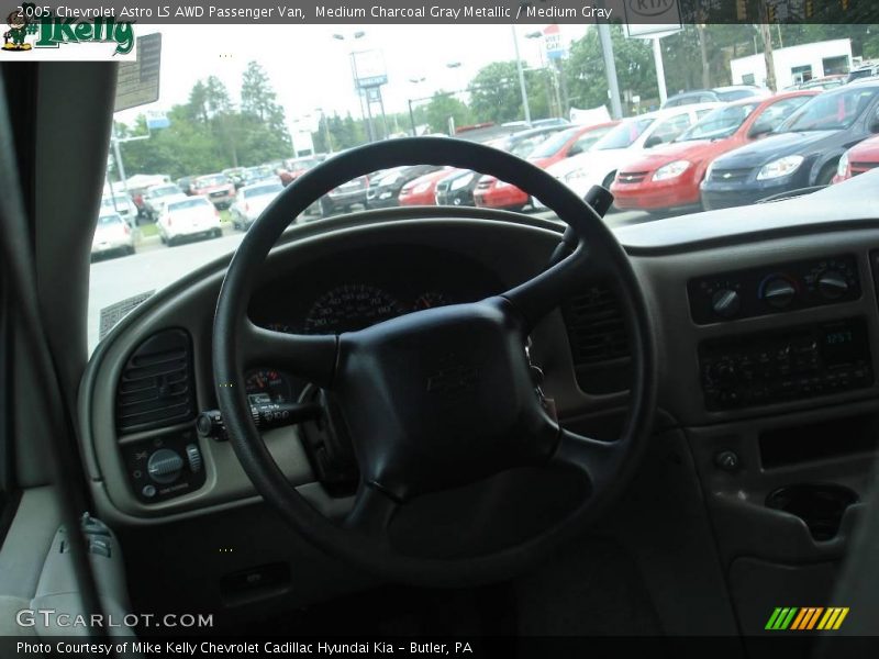 Medium Charcoal Gray Metallic / Medium Gray 2005 Chevrolet Astro LS AWD Passenger Van