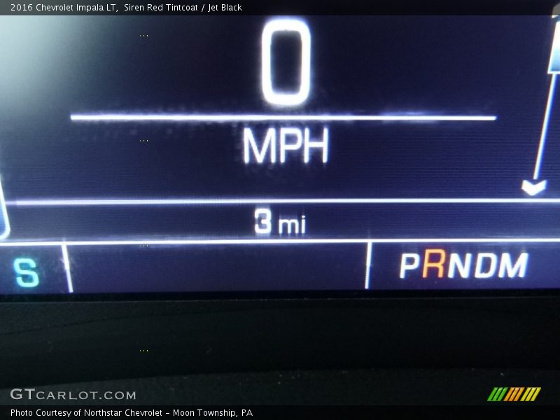 Siren Red Tintcoat / Jet Black 2016 Chevrolet Impala LT