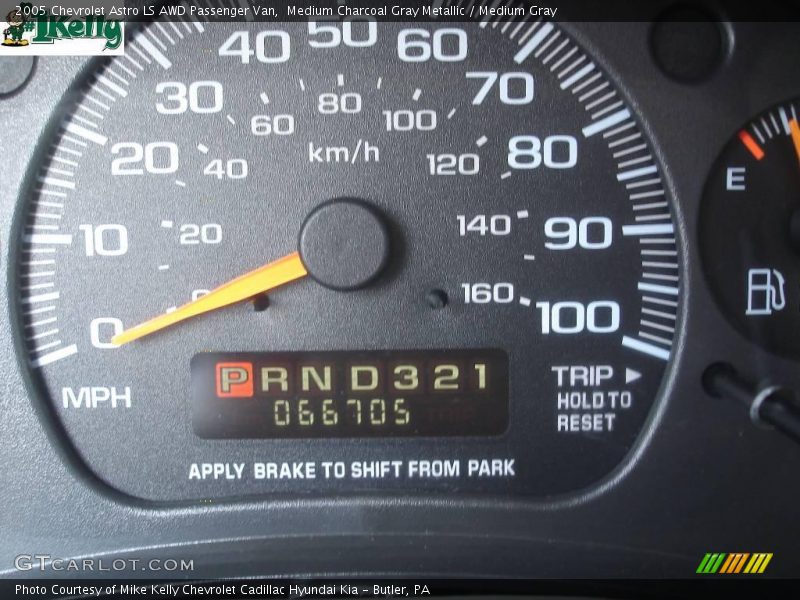 Medium Charcoal Gray Metallic / Medium Gray 2005 Chevrolet Astro LS AWD Passenger Van