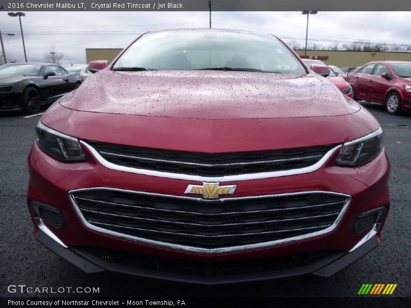 Crystal Red Tintcoat / Jet Black 2016 Chevrolet Malibu LT