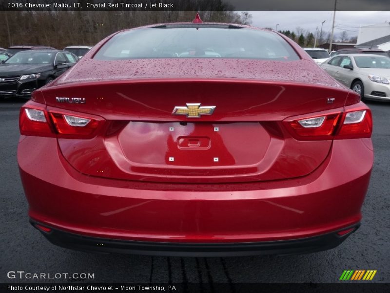 Crystal Red Tintcoat / Jet Black 2016 Chevrolet Malibu LT