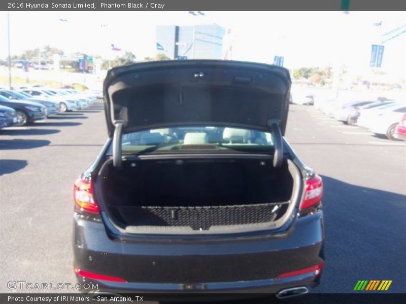 Phantom Black / Gray 2016 Hyundai Sonata Limited