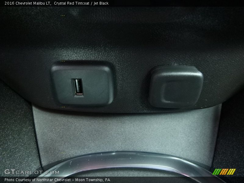 Crystal Red Tintcoat / Jet Black 2016 Chevrolet Malibu LT