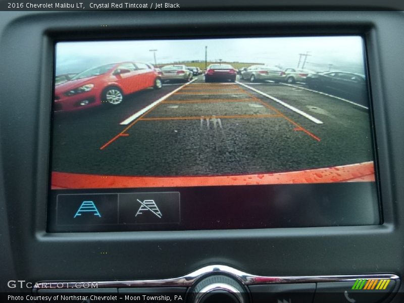 Crystal Red Tintcoat / Jet Black 2016 Chevrolet Malibu LT