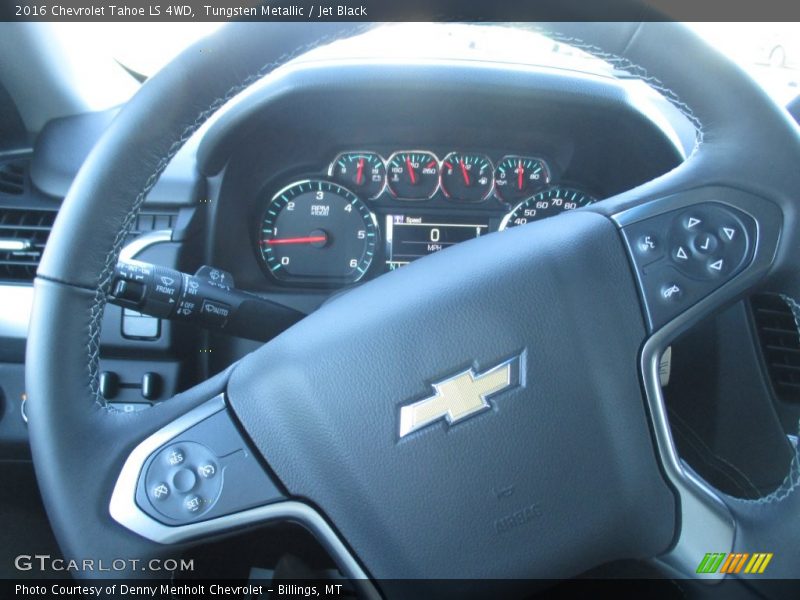Tungsten Metallic / Jet Black 2016 Chevrolet Tahoe LS 4WD