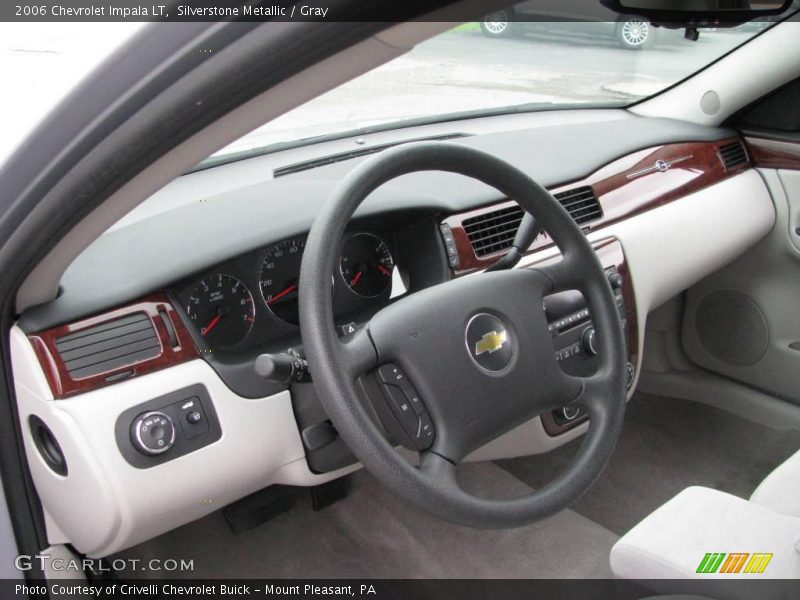 Silverstone Metallic / Gray 2006 Chevrolet Impala LT