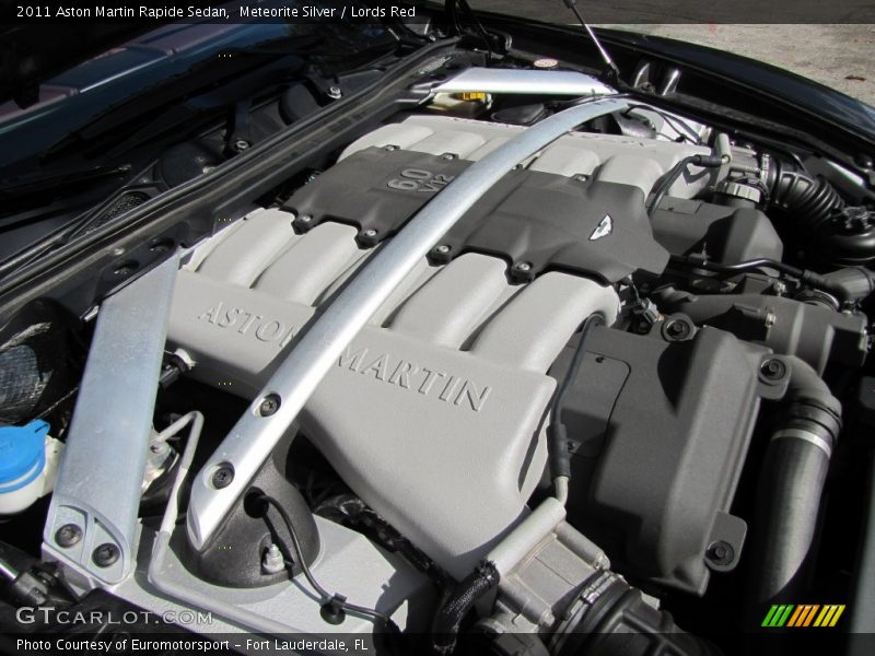  2011 Rapide Sedan Engine - 6.0 Liter DOHC 48-Valve V12