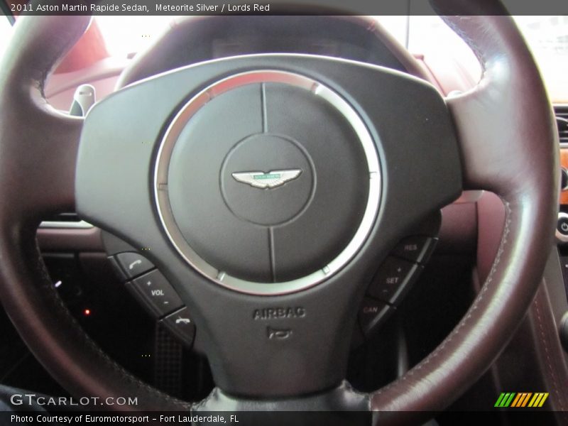  2011 Rapide Sedan Steering Wheel