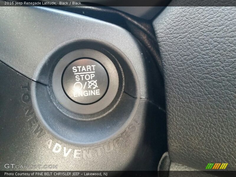 Black / Black 2016 Jeep Renegade Latitude