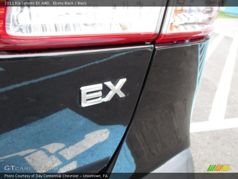 Ebony Black / Black 2011 Kia Sorento EX AWD