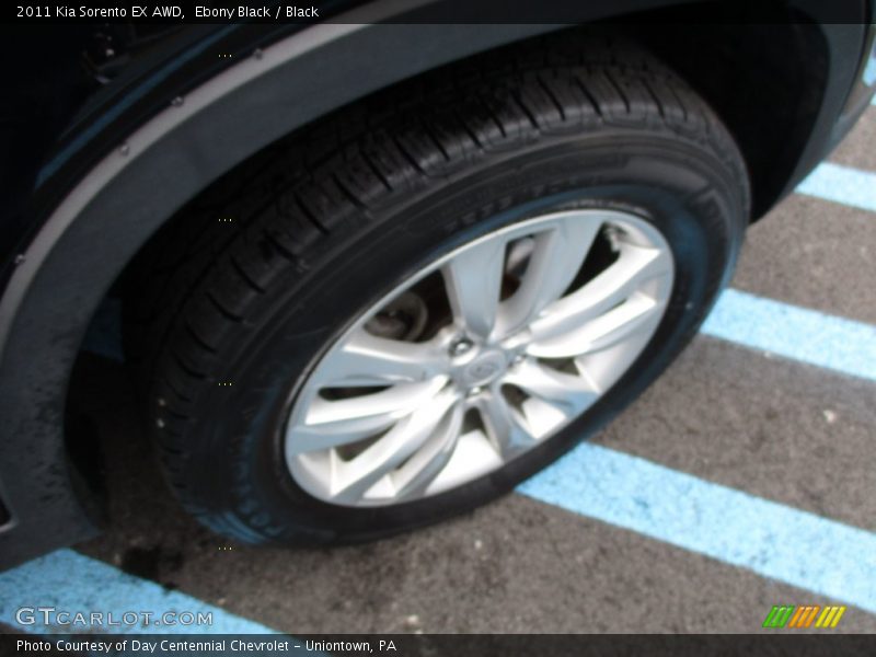 Ebony Black / Black 2011 Kia Sorento EX AWD