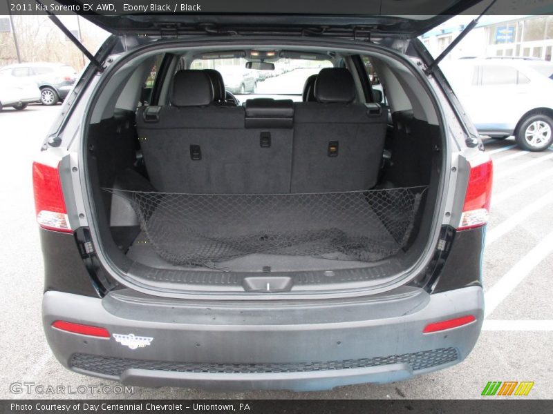 Ebony Black / Black 2011 Kia Sorento EX AWD