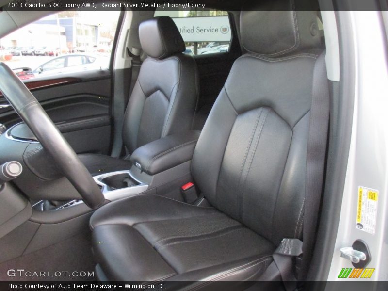 Radiant Silver Metallic / Ebony/Ebony 2013 Cadillac SRX Luxury AWD