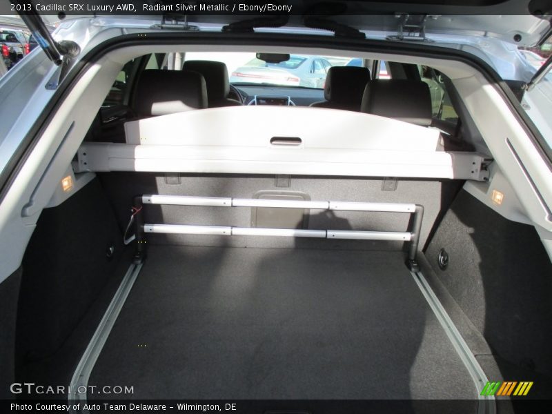 Radiant Silver Metallic / Ebony/Ebony 2013 Cadillac SRX Luxury AWD