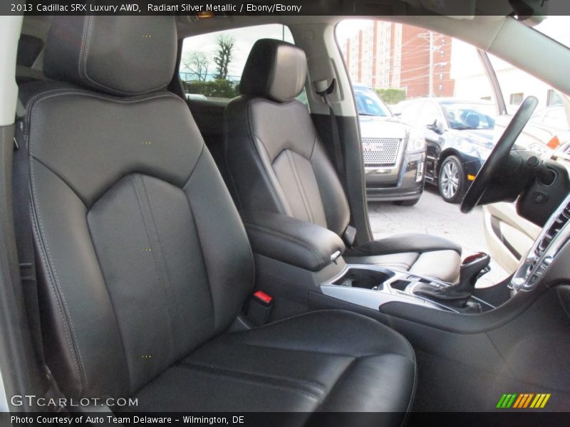 Radiant Silver Metallic / Ebony/Ebony 2013 Cadillac SRX Luxury AWD
