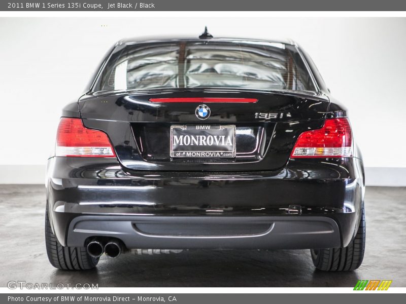 Jet Black / Black 2011 BMW 1 Series 135i Coupe