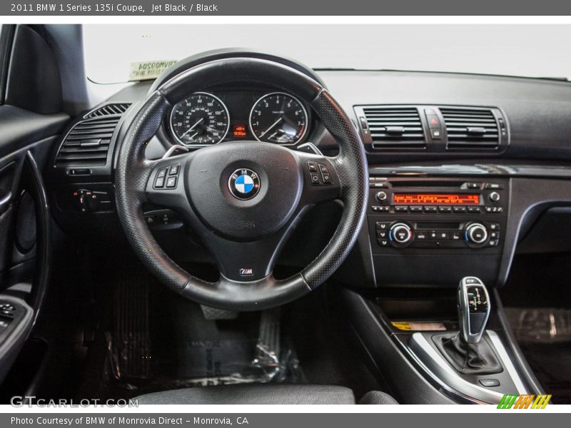 Jet Black / Black 2011 BMW 1 Series 135i Coupe