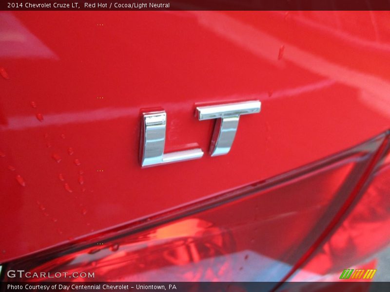 Red Hot / Cocoa/Light Neutral 2014 Chevrolet Cruze LT