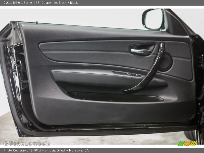 Jet Black / Black 2011 BMW 1 Series 135i Coupe