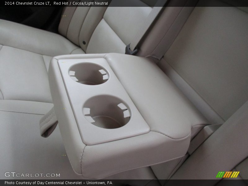 Red Hot / Cocoa/Light Neutral 2014 Chevrolet Cruze LT