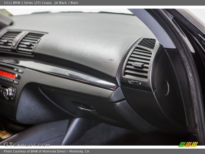 Jet Black / Black 2011 BMW 1 Series 135i Coupe