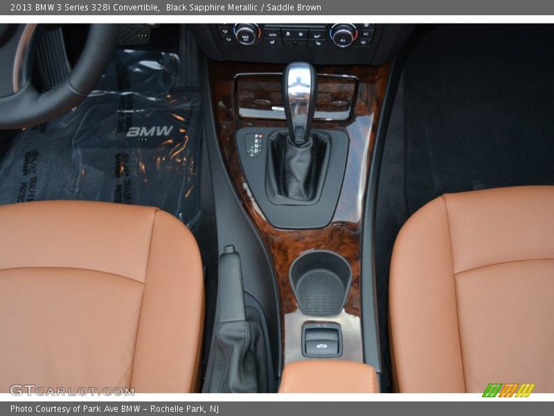 Black Sapphire Metallic / Saddle Brown 2013 BMW 3 Series 328i Convertible