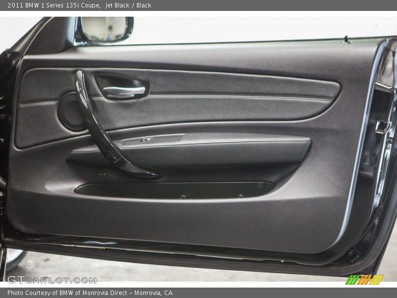 Jet Black / Black 2011 BMW 1 Series 135i Coupe