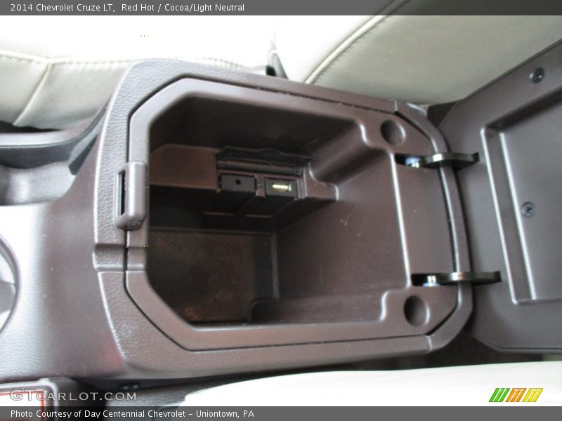Red Hot / Cocoa/Light Neutral 2014 Chevrolet Cruze LT