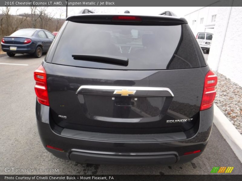 Tungsten Metallic / Jet Black 2016 Chevrolet Equinox LT AWD
