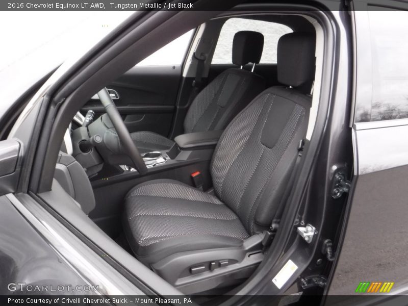 Tungsten Metallic / Jet Black 2016 Chevrolet Equinox LT AWD