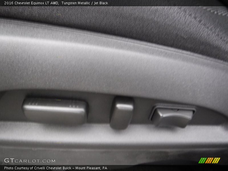 Tungsten Metallic / Jet Black 2016 Chevrolet Equinox LT AWD