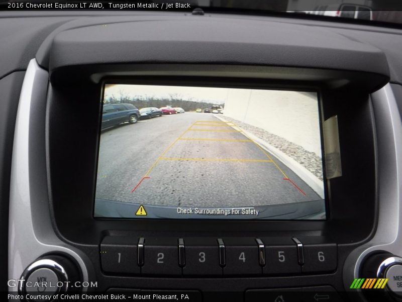 Tungsten Metallic / Jet Black 2016 Chevrolet Equinox LT AWD