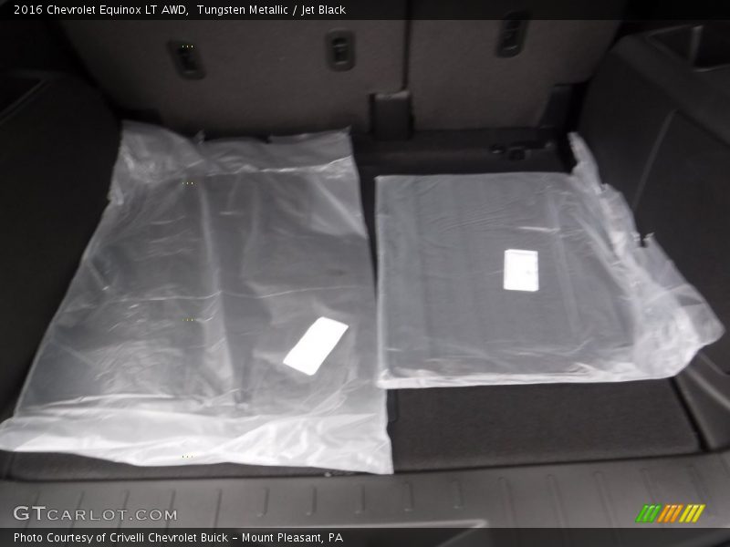 Tungsten Metallic / Jet Black 2016 Chevrolet Equinox LT AWD