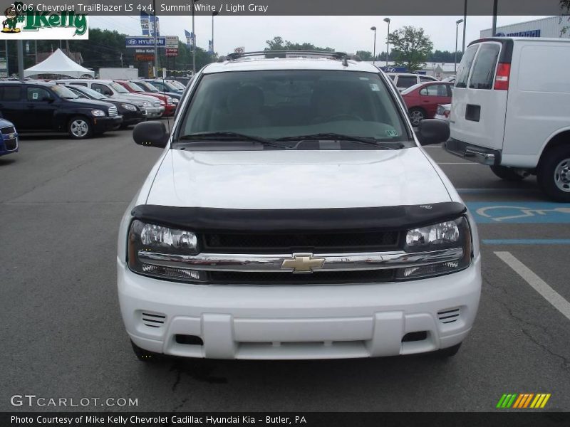 Summit White / Light Gray 2006 Chevrolet TrailBlazer LS 4x4