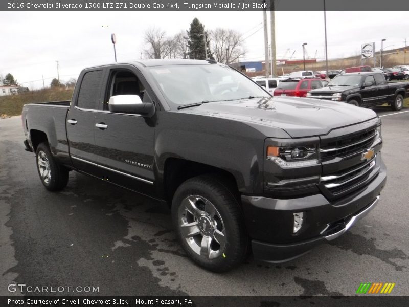 Tungsten Metallic / Jet Black 2016 Chevrolet Silverado 1500 LTZ Z71 Double Cab 4x4