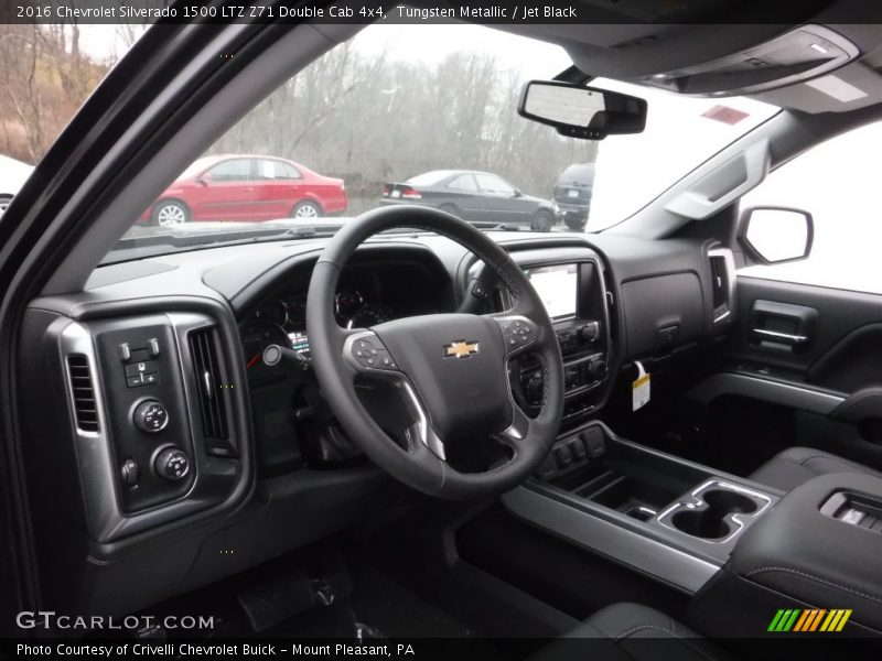 Tungsten Metallic / Jet Black 2016 Chevrolet Silverado 1500 LTZ Z71 Double Cab 4x4