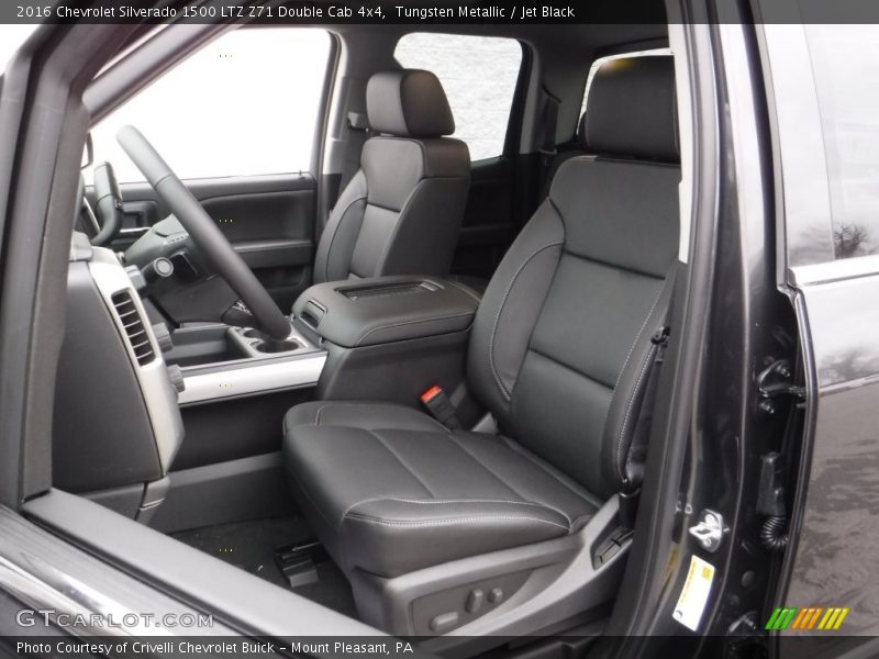 Tungsten Metallic / Jet Black 2016 Chevrolet Silverado 1500 LTZ Z71 Double Cab 4x4