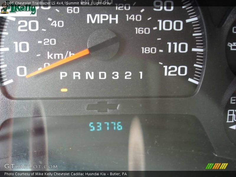 Summit White / Light Gray 2006 Chevrolet TrailBlazer LS 4x4