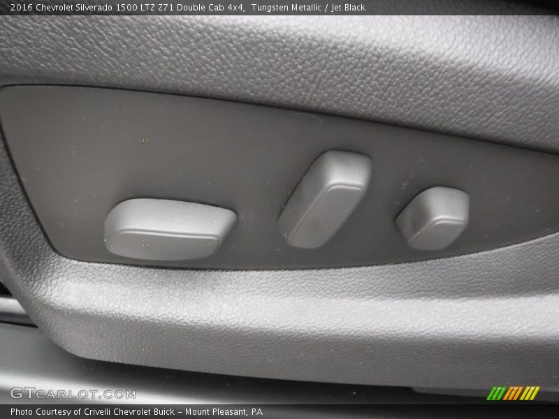 Tungsten Metallic / Jet Black 2016 Chevrolet Silverado 1500 LTZ Z71 Double Cab 4x4